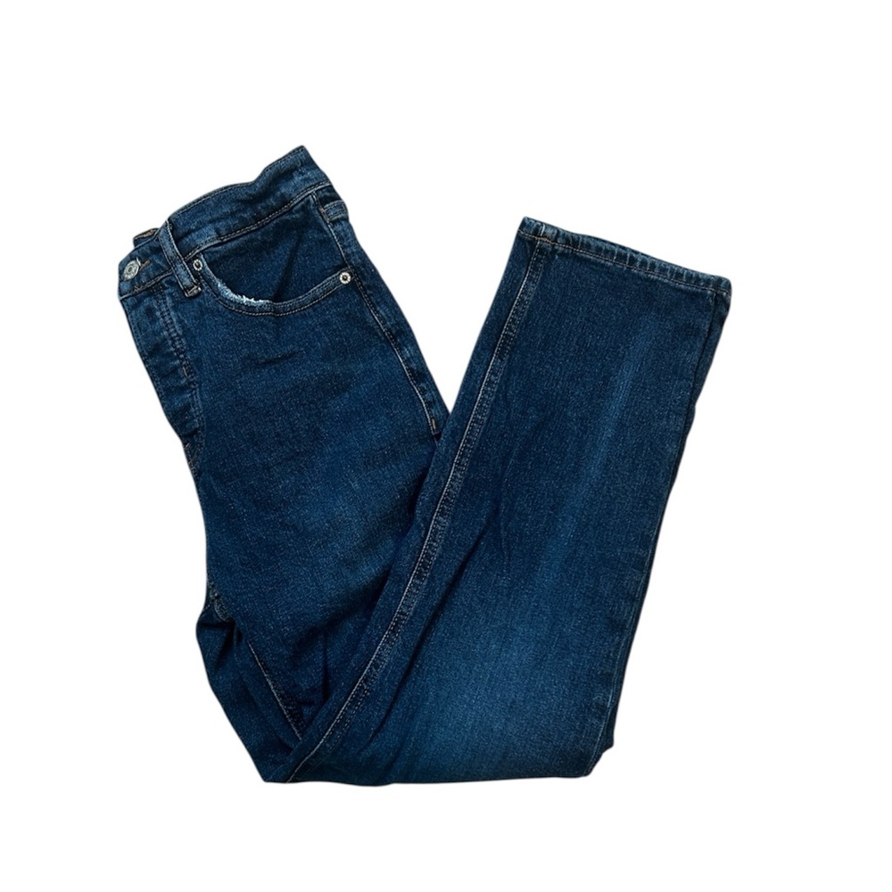 Old Navy Sky-Hi Straight Jeans, Size 4